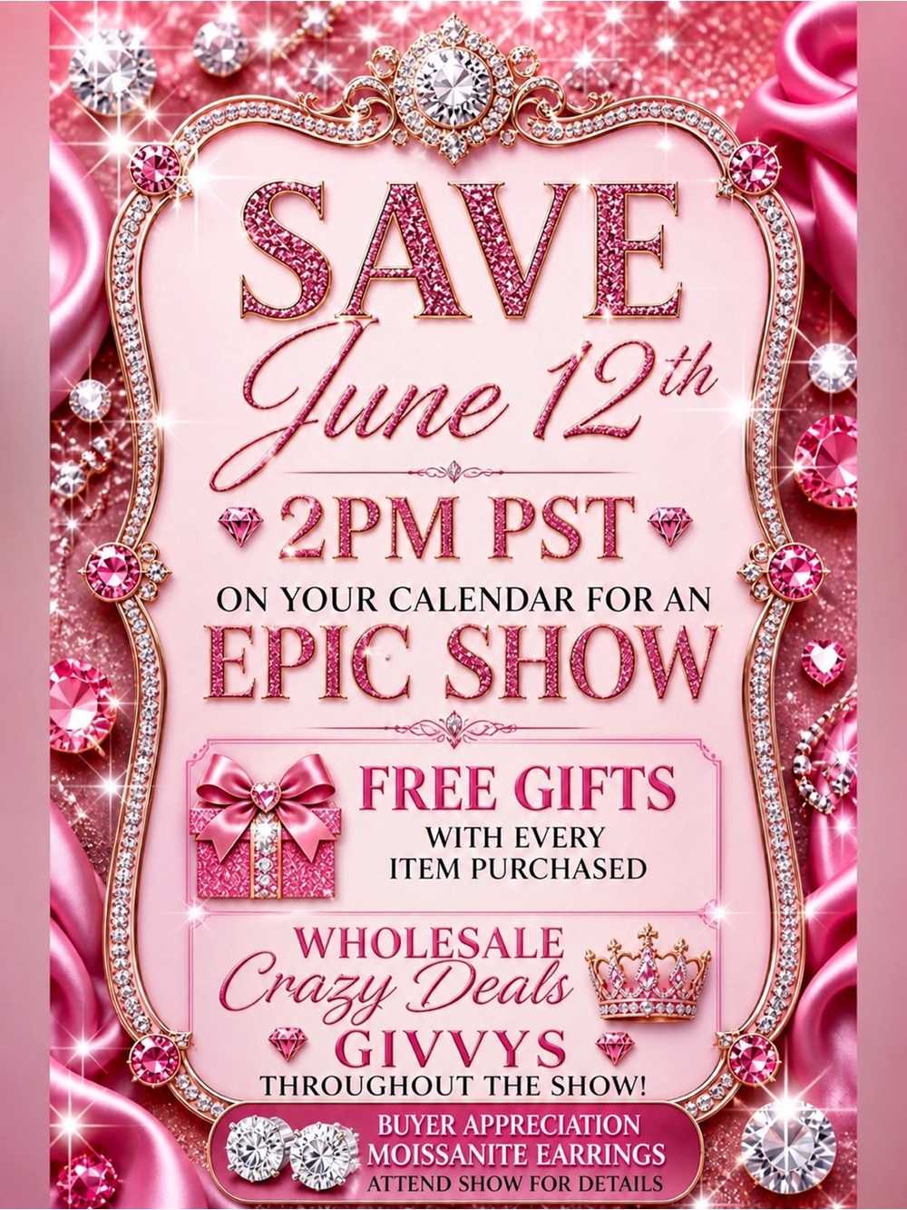 LIVE FLYER! Like to know when I am live!